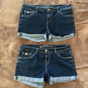 Wallflower Jean Shorts 3 Pairs Size 15